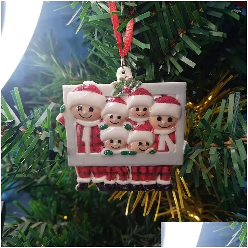 Christmas Decorations Gift Ideas Tree Pendants Decoration Copper Wire Lantern Santa Pendant Energy Efficient Cute
