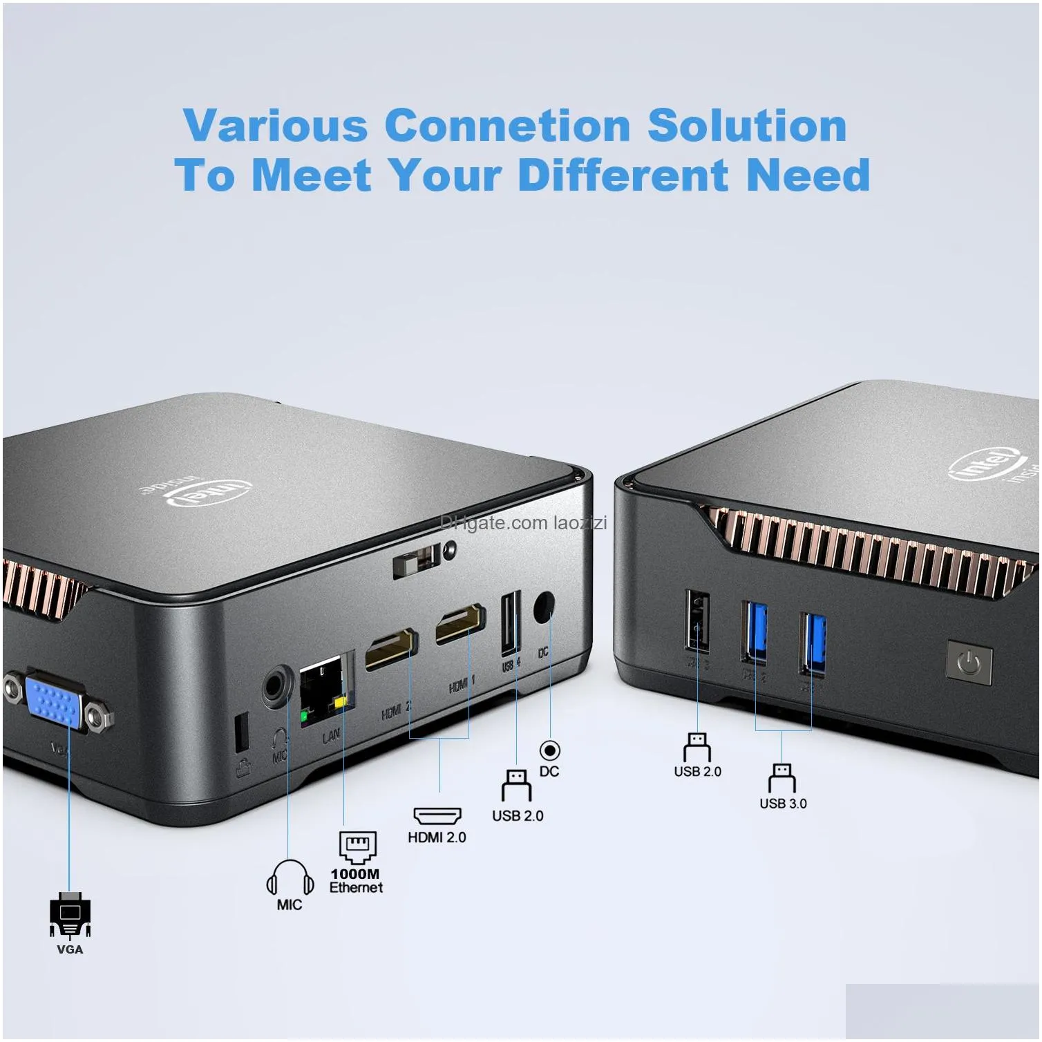 mini pcs gk3v mini pc intel alder lake n95 celeron n5105 8gb/16gb 1tb nvme windows 11 pro gaming computer 4k 60hz vga win 11 minipc