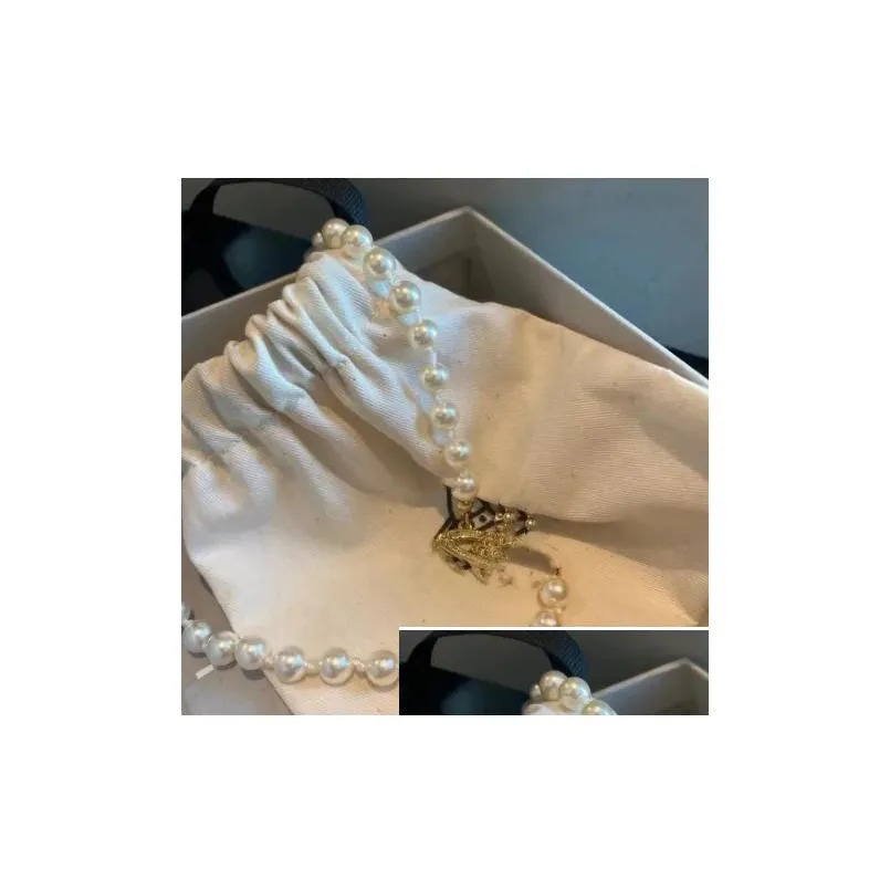 All-match Diamond-Embedded Saturn Pearl Necklace Female Online Influencer Light Luxury Full Diamond Planet Clavicle Chain Necklace