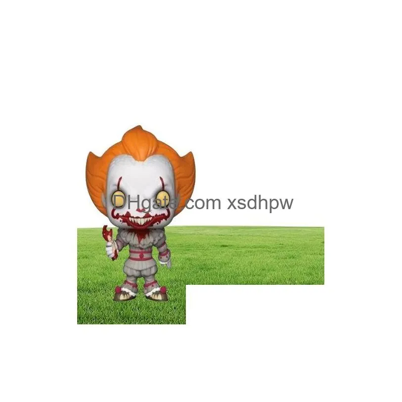 funko  figures clown back to the soul hand office model it decoration toy pennywise master version 5438905235