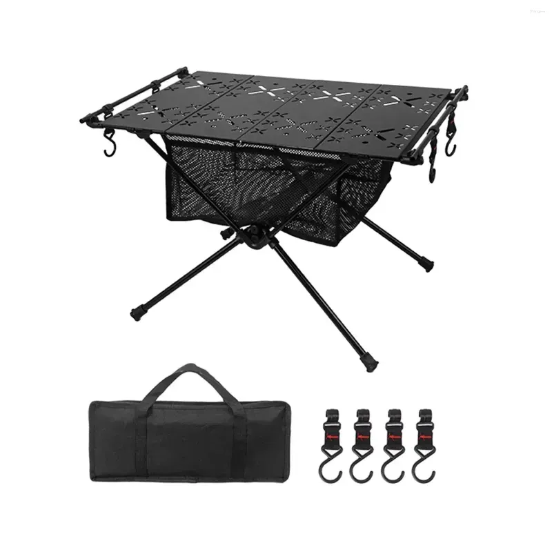 Camp Furniture Foldable Camping Table With Carry Bag Beach Outdoor For Garden Travel BBQ Patio Yard