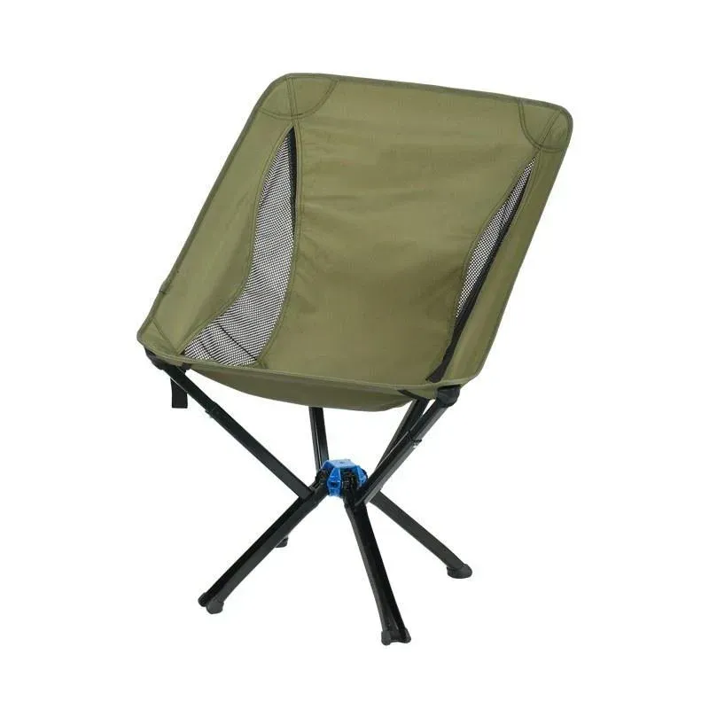 Camp Furniture Outdoor Camping Lightweight Cycling Folding Chair Adult Child Seat Travel Portable Storage Moon Tactical