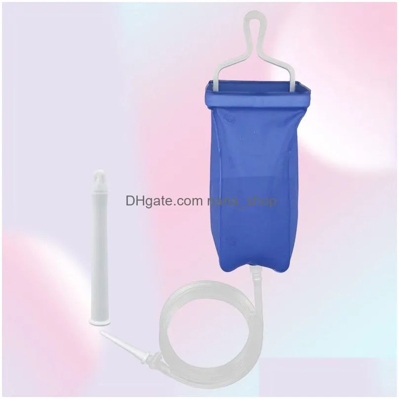 Bath Tools & Accessories Enema Bag Portable Plastic Mobile Toilet Aid Bottle Outdoor Cam Car Urine For Women Men Drop Delivery Health Dhicp