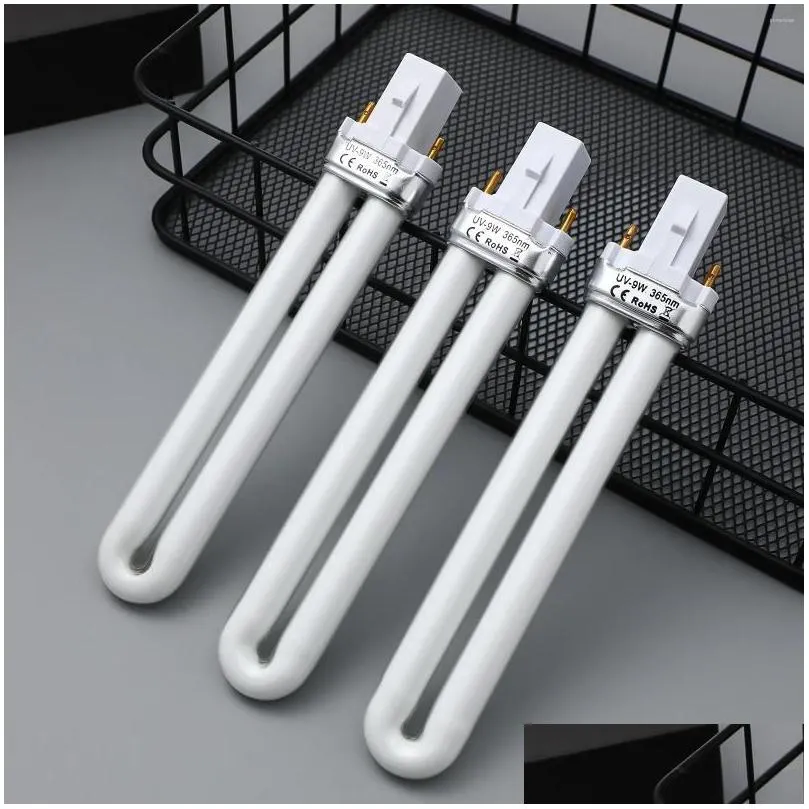 Nail Dryers 4pcs Bulbs Dryer Lamp Tubes U-Shaped Replacement Light