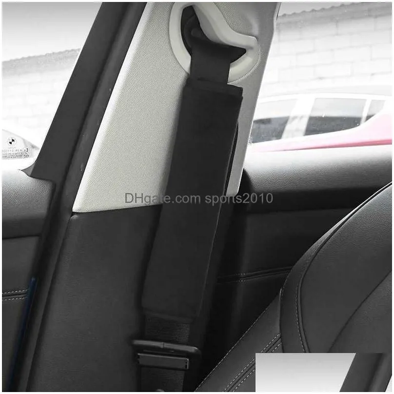 Other Interior Accessories Upgrade 2Pcs Car Seat Belt Ers Insurance Shoder Cushion Pad For Kids Children Adts Youth Seatbelt Drop Deli Dhogj