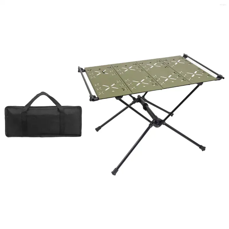 Camp Furniture Foldable Camping Table With Carry Bag Beach Outdoor For Garden Travel BBQ Patio Yard