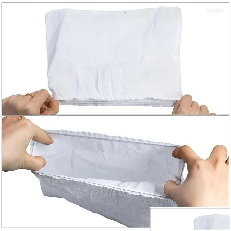 Nail Dryers 1Pcs Dust Collector Bag Replacement Vacuum Cleaner Non-woven Bags For Manicure Machine