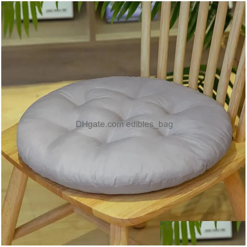 pillow 2023 chair round square student seat winter thickened home dining teacher stool