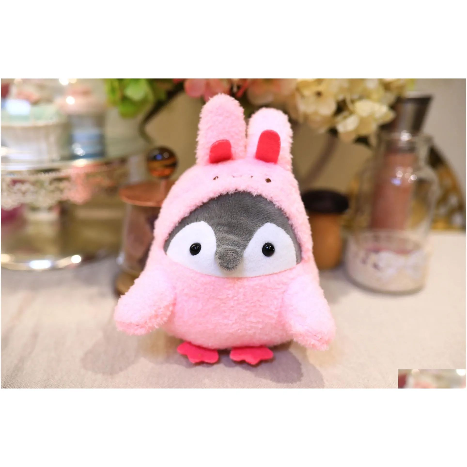 Cute Penguin 20CM Doll New Scratchy Doll Toy Company Night Market Stall Gift 8-inch 7-inch Gift Christmas Keychain