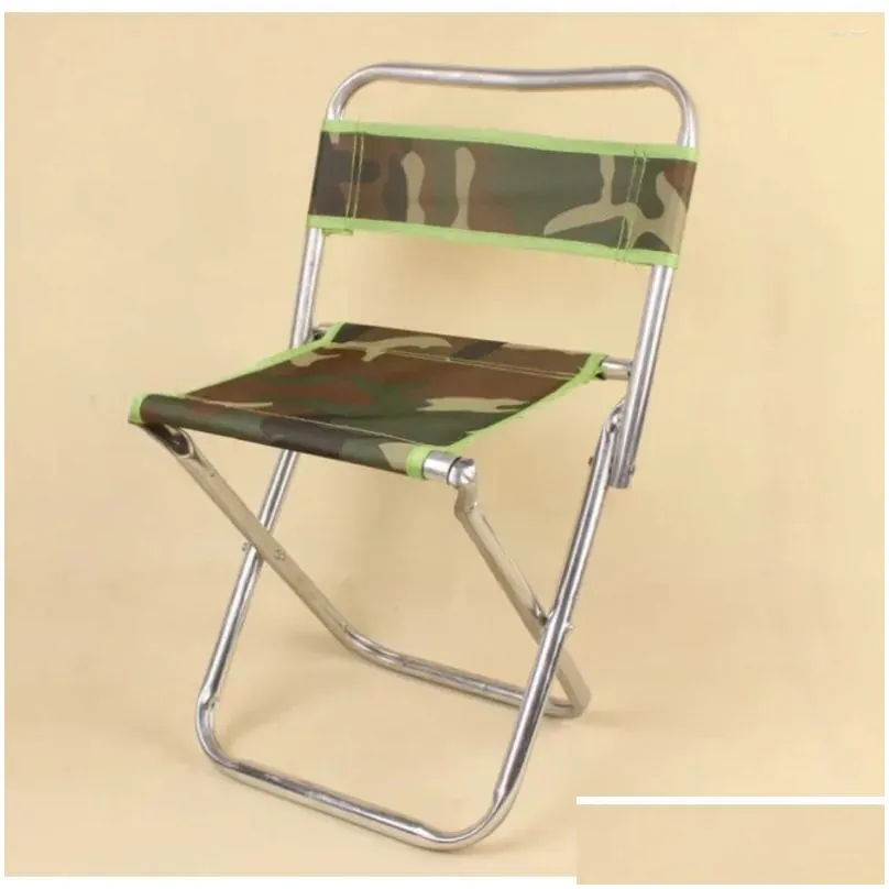 Camp Furniture Lightweight Outdoor Portable Folding Chair Stool Fishing Camping Hiking Picnic