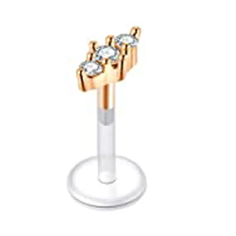 Nose Rings Studs Fashion Stainless Steel Horseshoe Fake Ring C Clip Lip Piercing Stud Hoop For Women Men Barbell Drop Delivery Je J Dhhqc