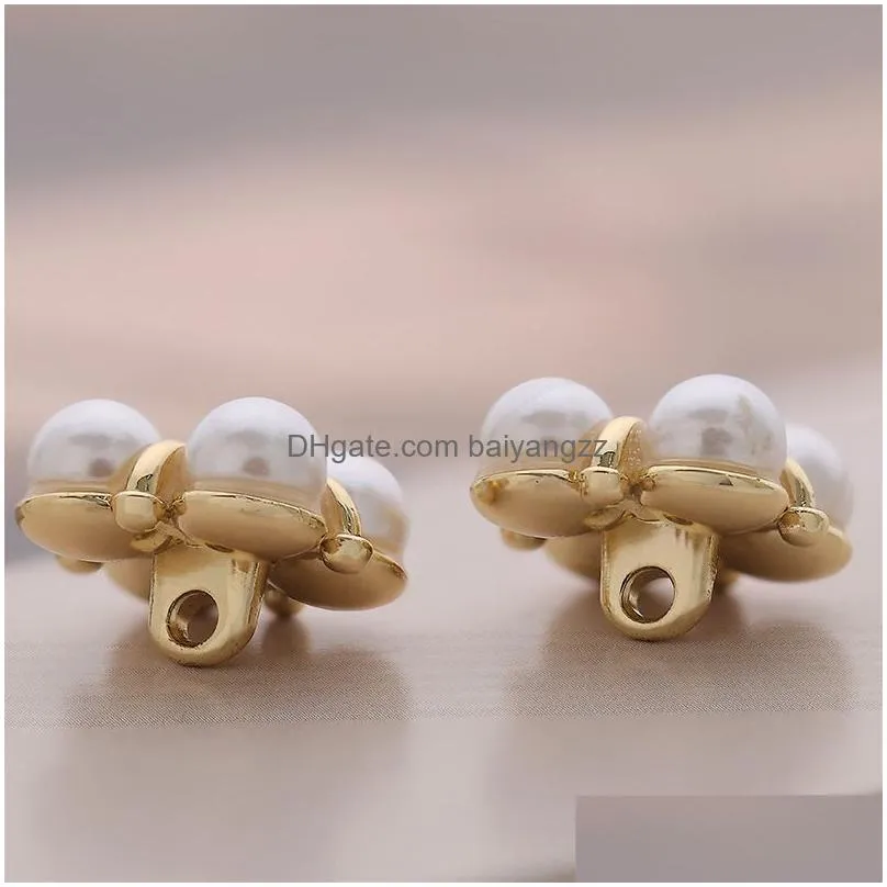 oc david 240001 womens fashion decorative buckle diamond inlaid metal buttons diy buttons hand sewn thread