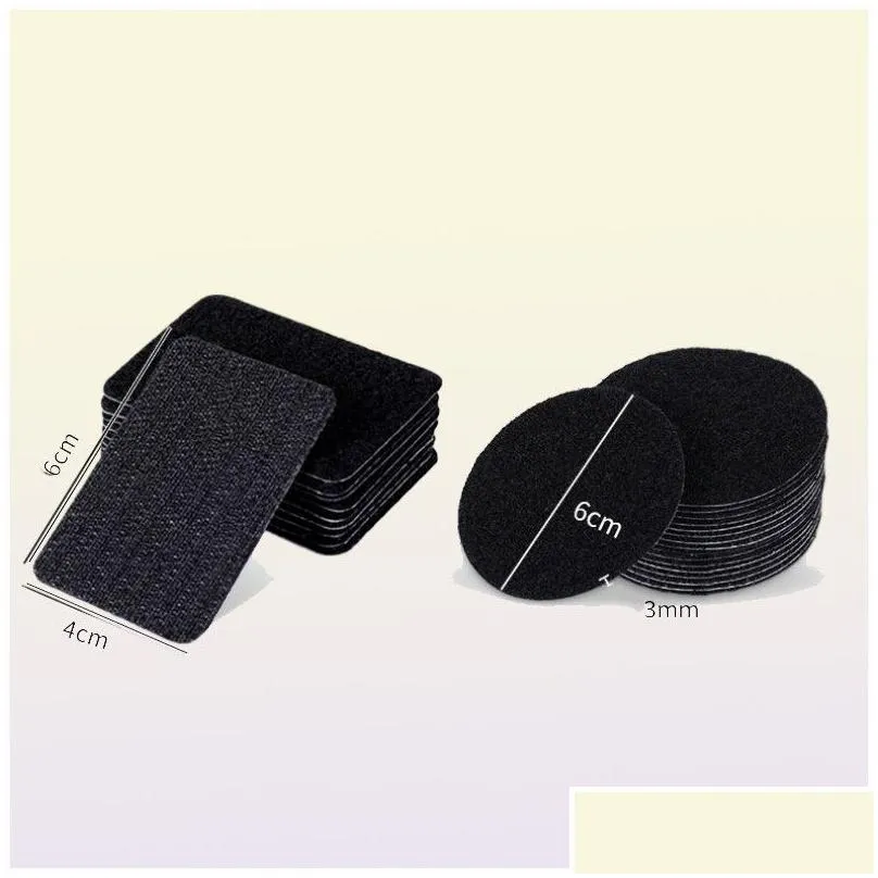 100Pairlot Strong Self Adhesive Hook And Loop Fastener Tape Nylon For DIY Sticker Velcros Adhesive With Glue Fastener Hook Loop3617585