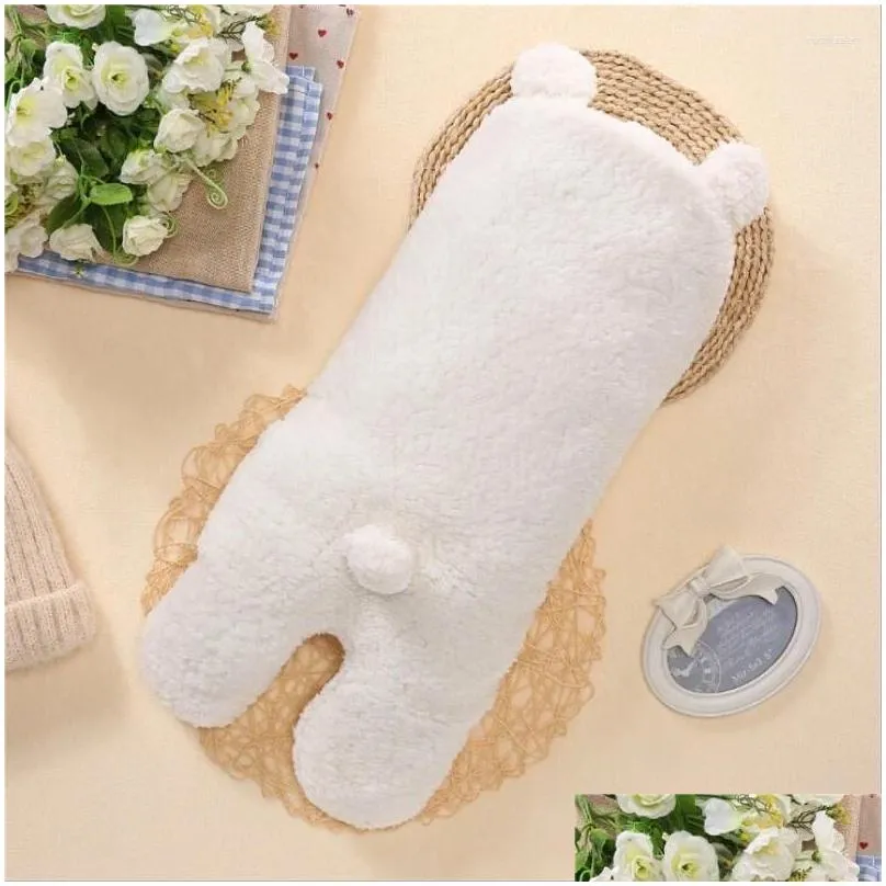 Blankets 0-12M Borns Baby Blanket Born Swaddle Wrap Soft Winter Bedding Receiving Sleeping Bag 1pc