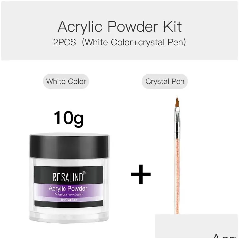 Acrylic Powder Set Dipping Carve Crystal Powder Gel For Nail Extension Builder Tools Manicure Set Acrylic Nail Kit7027171