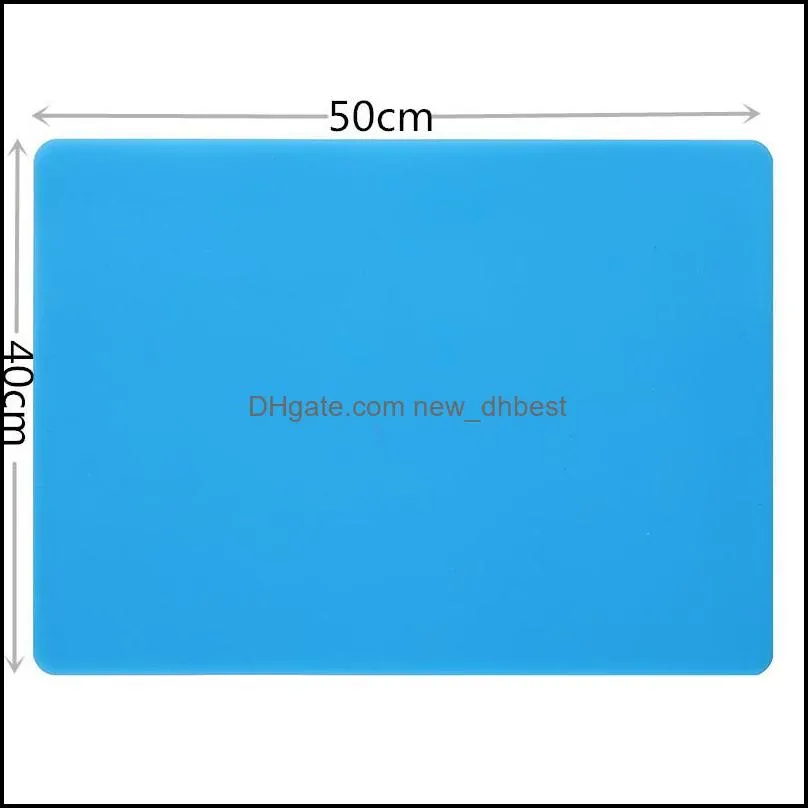 Other Sile Pad Mat For Epoxy Uv Resin Diy Jewelry Making Tool High Temperature Resistance Sticky Plate Mti Purpose Craft Supplies Drop Dhczu