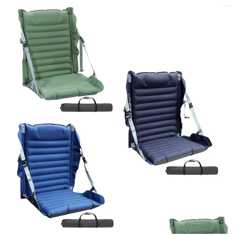 Camp Furniture Folding Stadium Seat Camping Chair Inflatable Bleacher With Carrying Bag