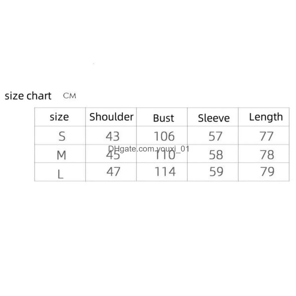 Women`S Blouses & Shirts Women Shirt Designer Blouse Mens Womens Fashion Letter Embroidery Graphic Casual Loose Cotton Button Jacket Dhzp9