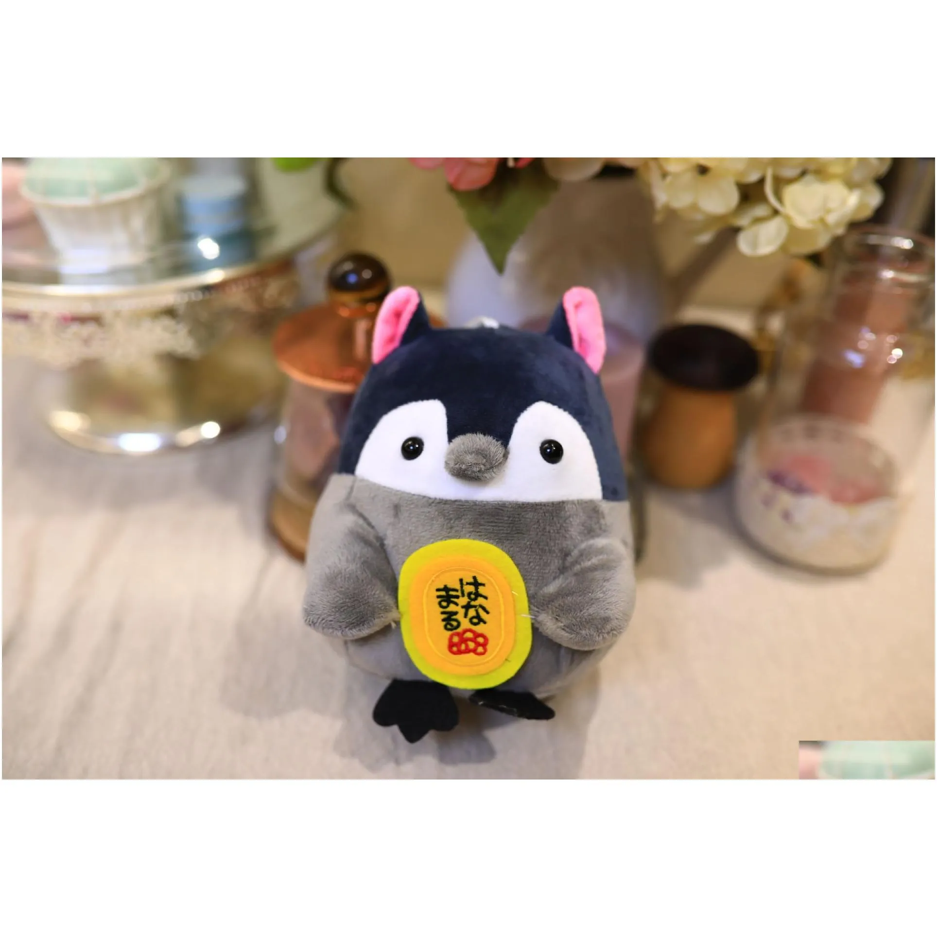 Cute Penguin 20CM Doll New Scratchy Doll Toy Company Night Market Stall Gift 8-inch 7-inch Gift Christmas Keychain