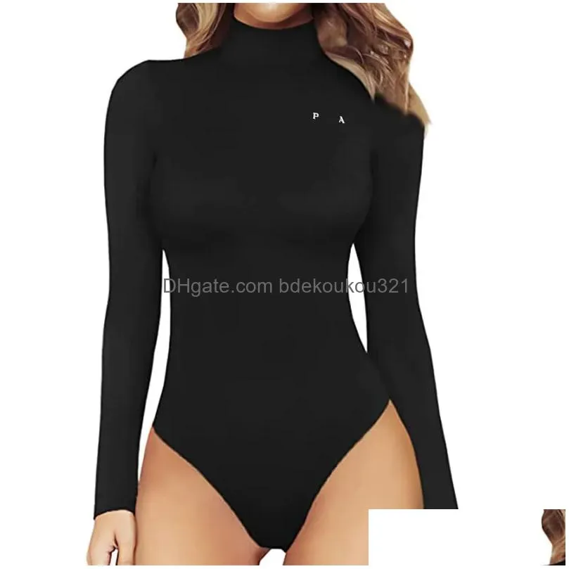 Women`S Jumpsuits & Rompers New Designer Jumpsuit Y Tight Fitting Summer Womens Drop Delivery Apparel Clothing Dhiow