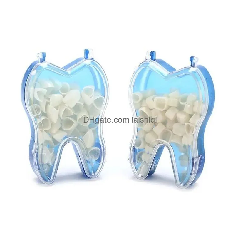50pcs dental temporary crown teeth anterior posterior dentist materials dental tools dentistry equipment