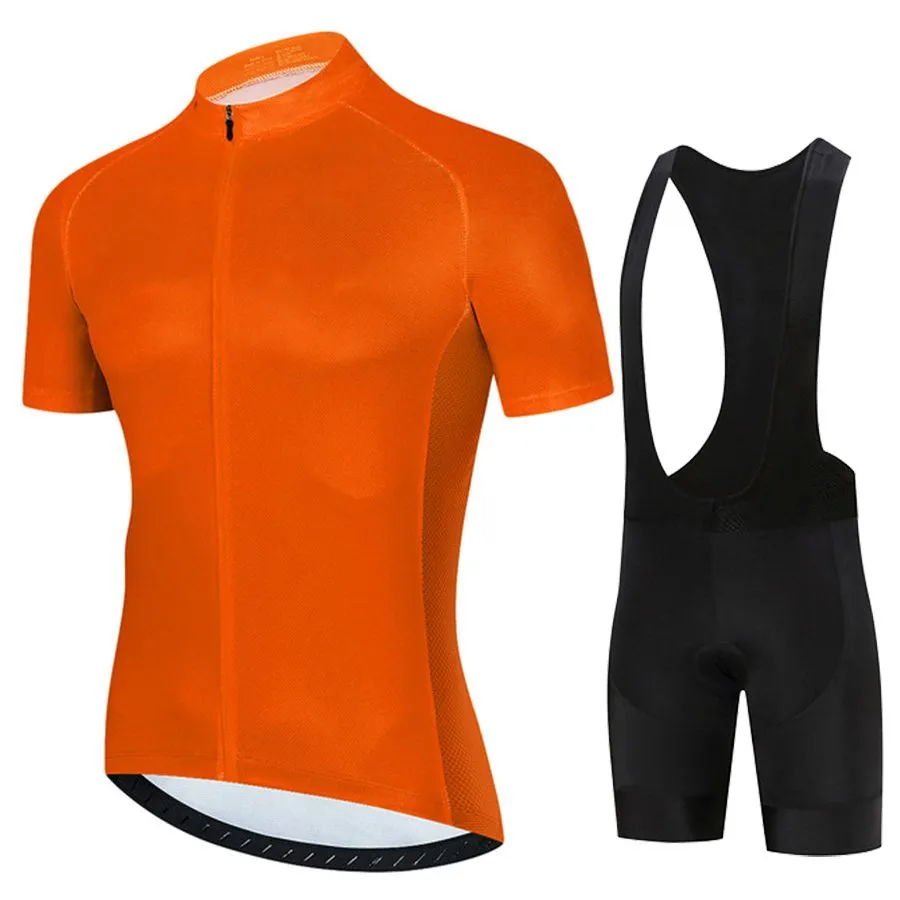 Cycling Jersey Sets black Team Men Set Maillot Ropa Ciclismo MTB Suit Summer Racing Bike Clothing Bicycle Wear 230603