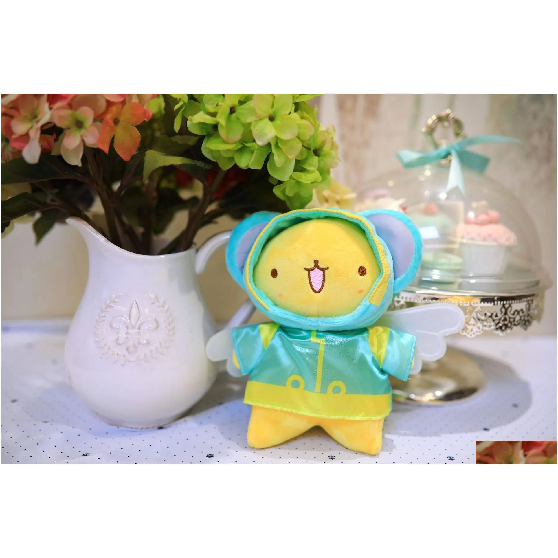 Popular cute 8-inch four small can 20cm Tiktok net red doll new grab doll toy company gift