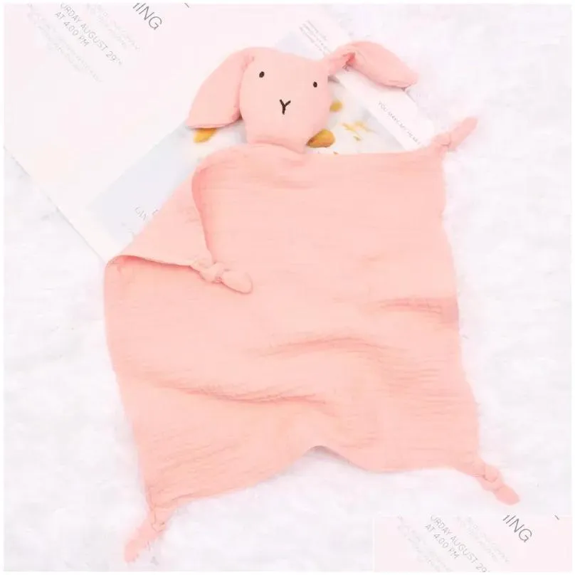 Blankets Baby Cotton Double Layer Gauze Soothing Towel Born Appease Security Blanket Sleeping Cuddling Facecloth