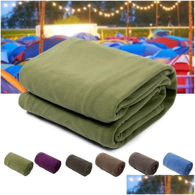 Sleeping Bags Portable Ultra-light Polar Fleece Sleeping Bag Outdoor Camping Tent Bed Travel Warm Sleeping Bag Liner Camping sport Accessories