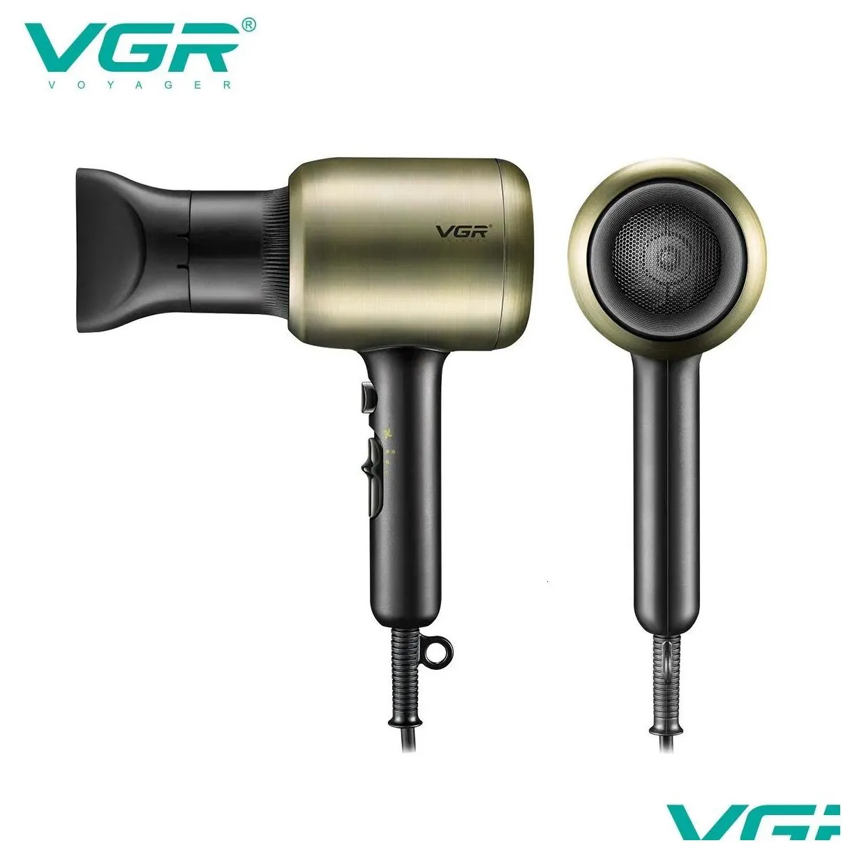 Hair Straighteners VGR Dryers Professional Chaison Dryer Wired Blow and Cold Adjustment Salon for Household Use V 453 231122