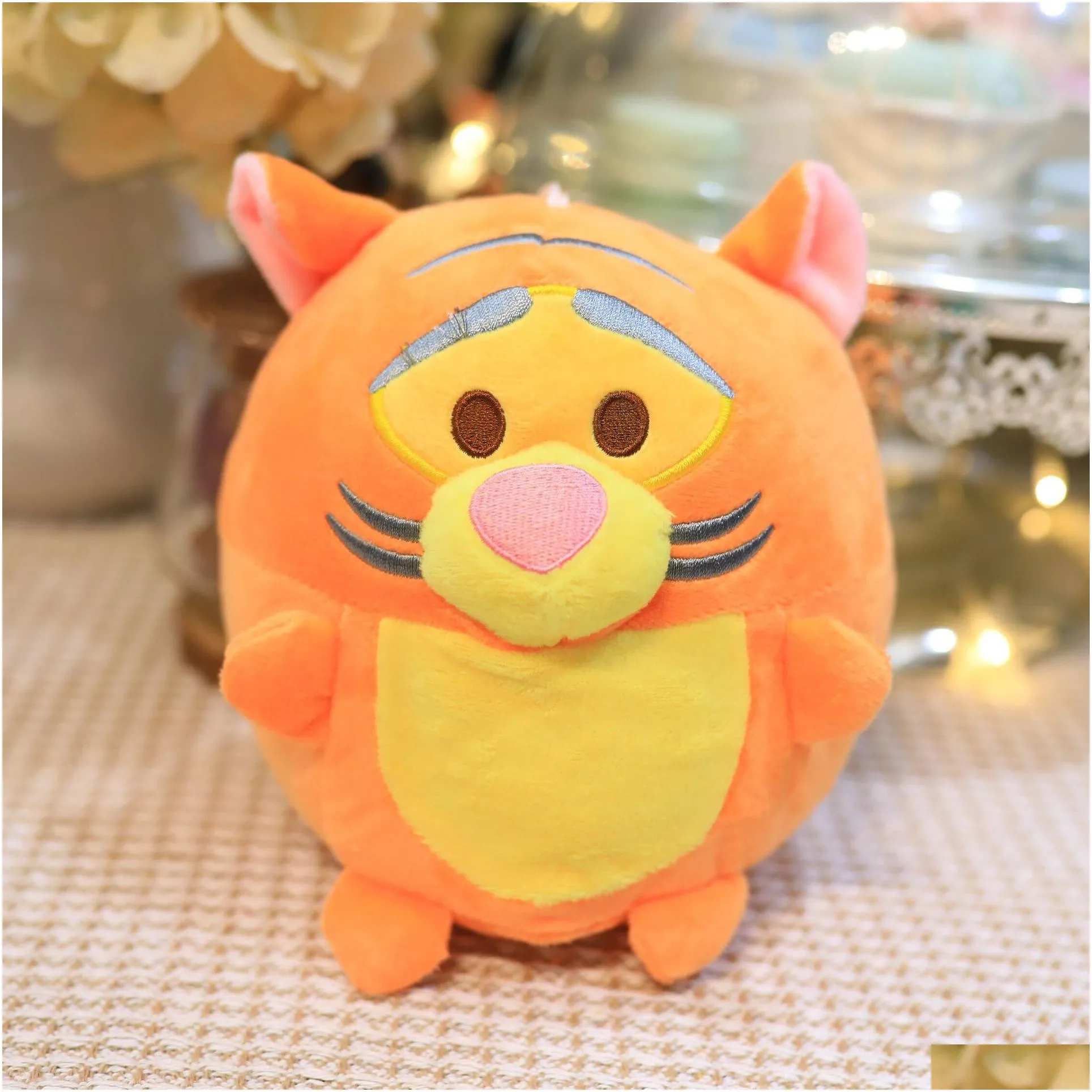 Cute 8-inch Six Little Bear Mouse 20CM Doll Machine Doll Plush Toy Festival Gift Birthday Children`s Day Gift