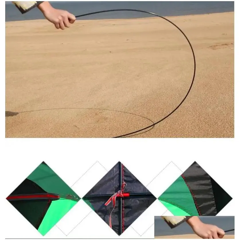 large delta kites flying toys for children kites handle line outdoor sports kites nylon professional wind kites 240116