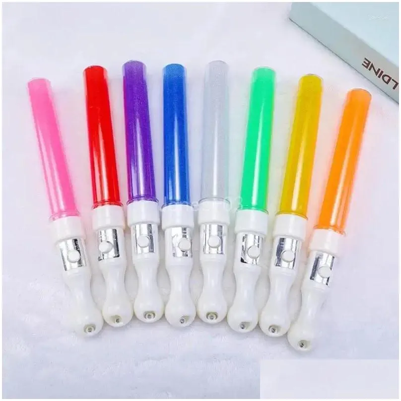 Party Decoration Q6Pe Led Light Sticks Flashing Decorations Glow With 3 Modes For Birthdays Weddings Concerts Drop Delivery Dhgzb