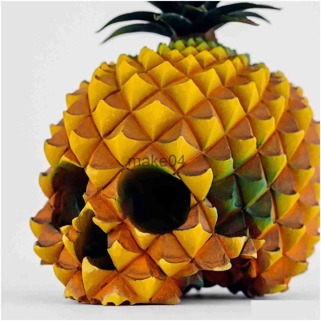 Novelty Items Pineapple Skl Decor Head Design Decorative Widely Applied Halloween Creative Ornaments For Living Room Drop Delivery Dhart