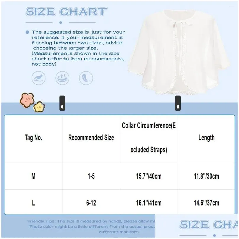 Jackets Kids Girls Elegant Lace Trim Bolero Chiffon Cardigan Sheer Lace-up Shawl Shrug Top For Birthday Wedding Dress Cloak Outerwear