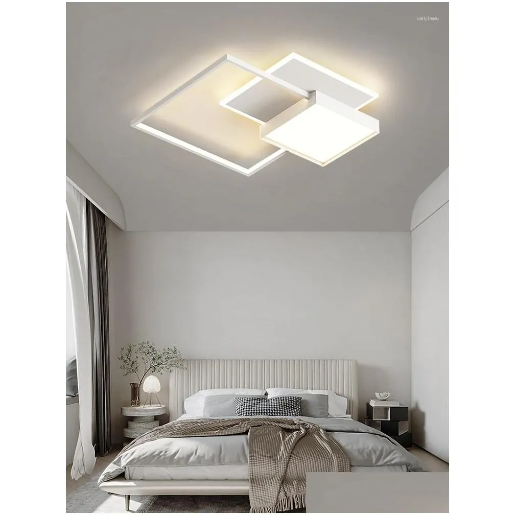 Chandeliers Modern LED Chandelier Lights For Bedroom Children`s Study Room Kitchen Surface Mounted Lighting Indoor Lamps Home Decor