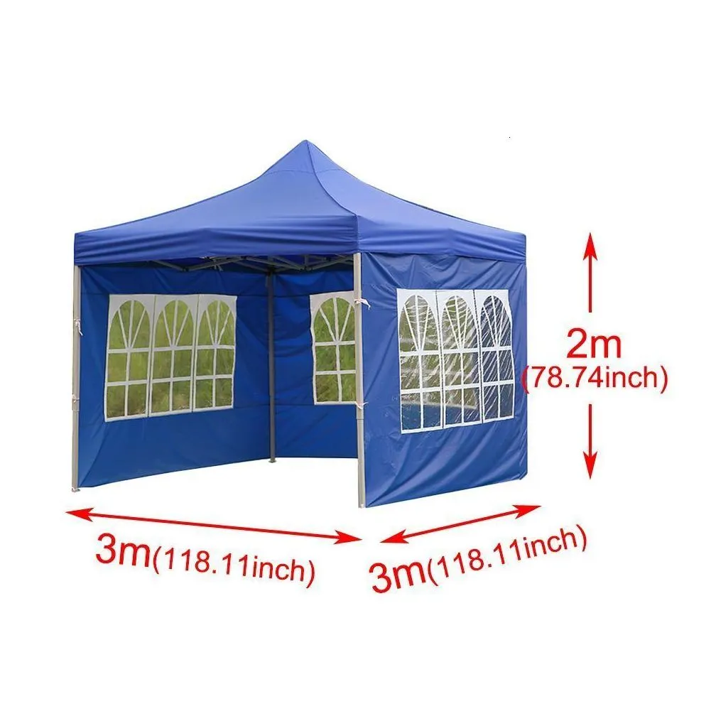 Tents and Shelters Portable Outdoor Tent Surface Replacement Garden Shade Shelter Windbar Rainproof Canopy Party Waterproof Gazebo Canopy Top Cover