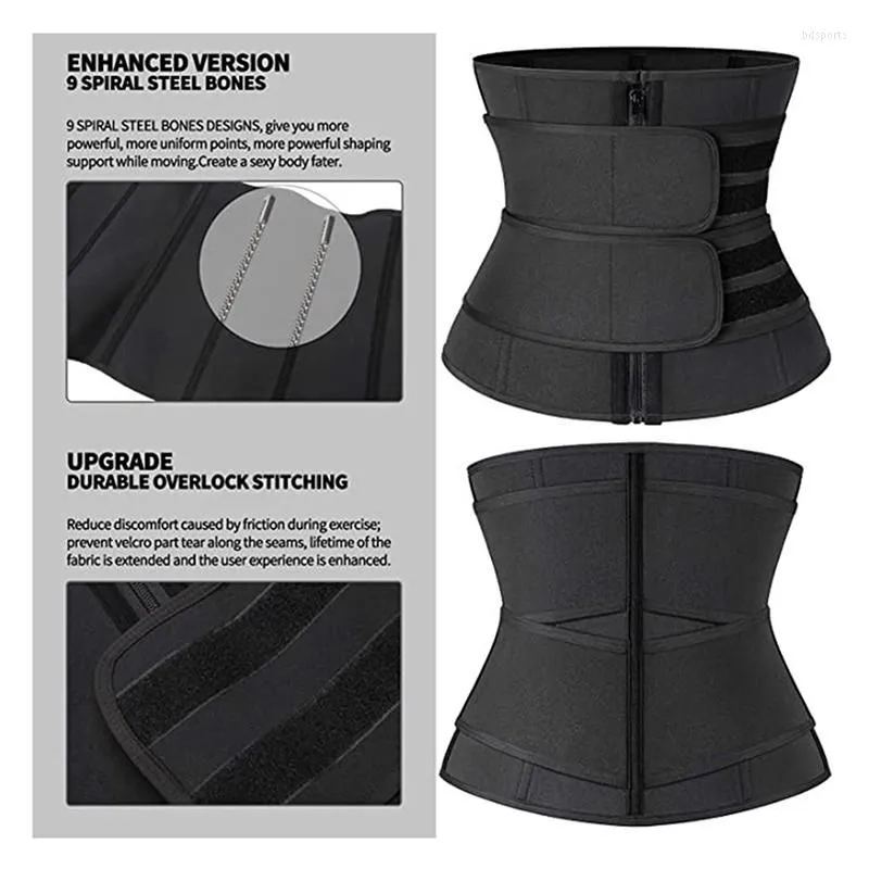 Waist Support Adjustable S Fitness Belt Sweat-Absorbent Safety Body Shaping Burning Girdle Orthopedic Swear