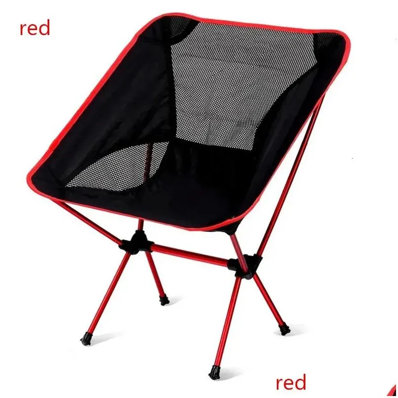 Lightweight Compact Folding Camping Backpack Chairs Portable Foldable Chair for Outdoor Beach Fishing Hiking Picnic Travel 240319
