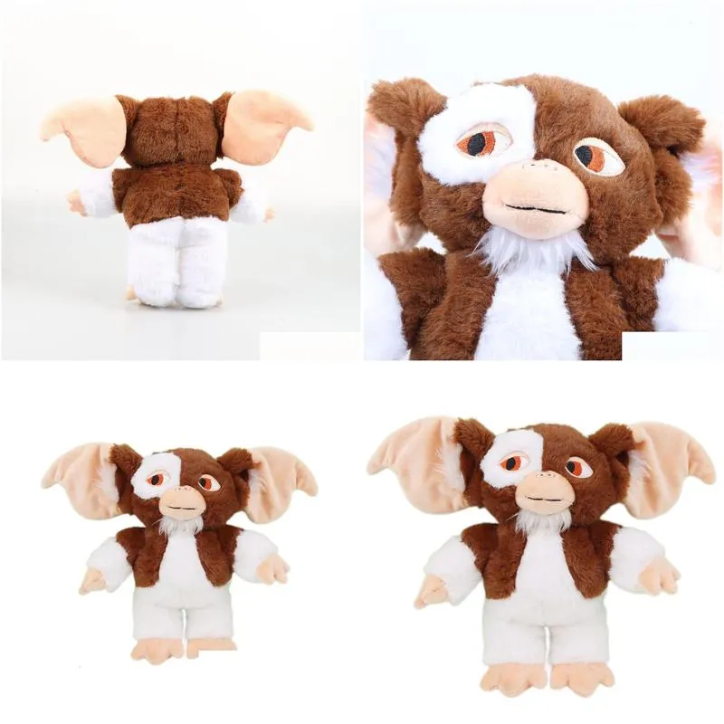 Plush Dolls 35cm Kawaii Gremlins Gizmo Plush Toy Gremlins 3 Game Figure Doll Soft Stuffed Plush Animals Halloween Gift for Kids Baby Toys