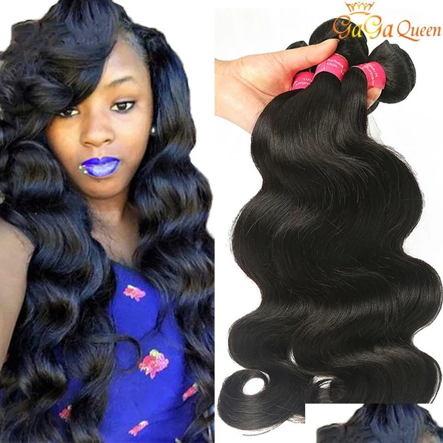 Mink Brazilian Body Wave Virgin Hair Unprocessed Human Hair Extensions Brazilian Straight Hair Weave Bundles