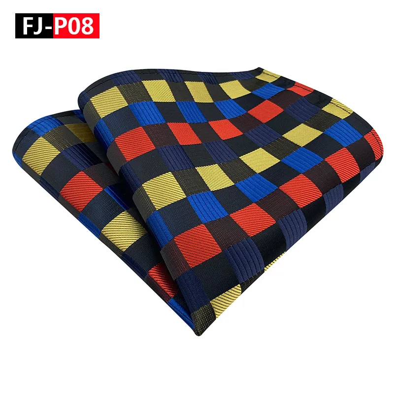 Neck Ties Fashionable Suit Men Paisley Tie Pattern Pocket Square Handkerchief Silk Hankies For Drop Delivery Fashion Accessories Otukl