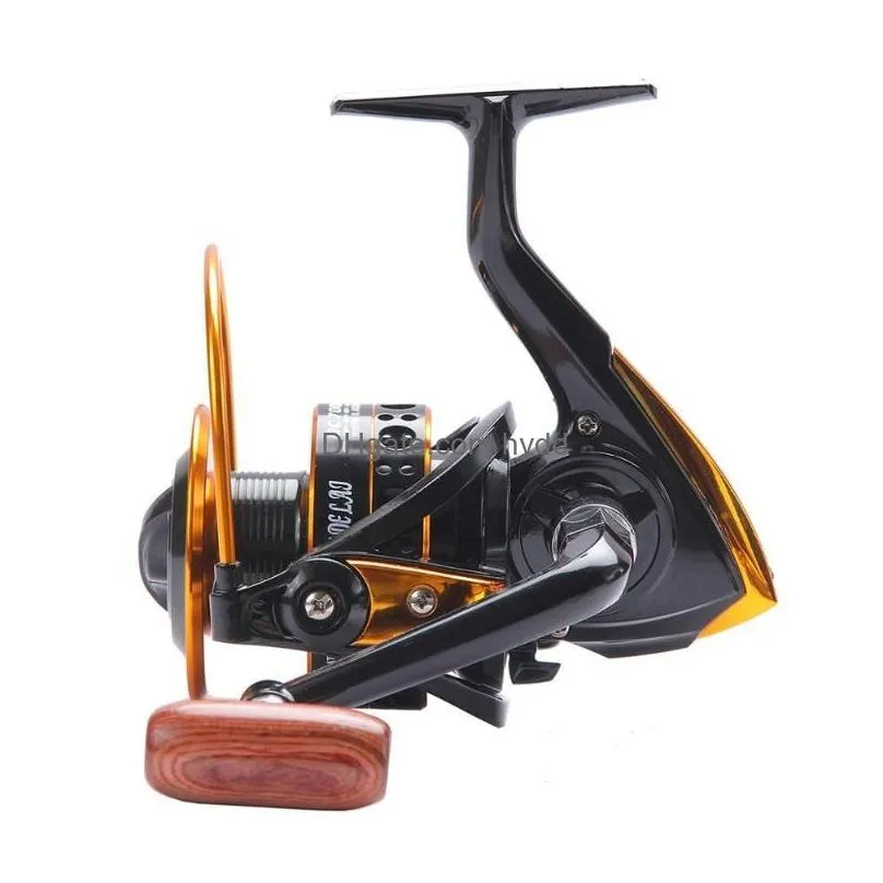 baitcasting reels left/right hand for reel 80kg max drag fl metal fishing wheel spinning saltwater carp boat rock drop delivery sports