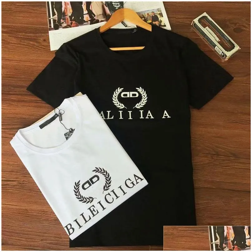 paris mens t shirts Europe France Luxury letter Graphic printing Logo Fashion Mens Tshirt Women Clothes Casual Cotton Tee