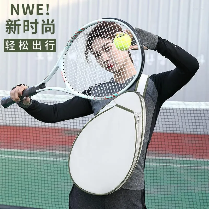 Outdoor Bags 2023 Tennis Bag Single Shoulder Crossbody Backpack Men`s And Women`s Sports Badminton Professional Racquet Cover