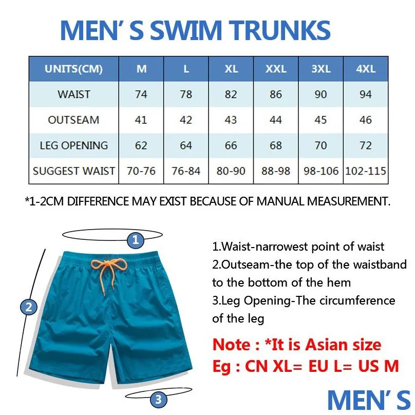 Men`S Swimwear Escatch Man Swim Shorts Trunks Beach Board Swimming Pants Swimsuits Mens Running Sports Surffing 220419 Drop Delivery Dh8Lp