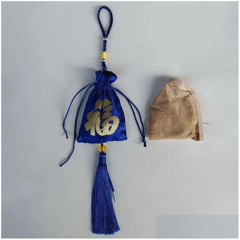 Sachet Bags Carrying Ancient Style Chinese Herbal Medicine Drop Delivery Home Garden Decor Fragrances Dho5J