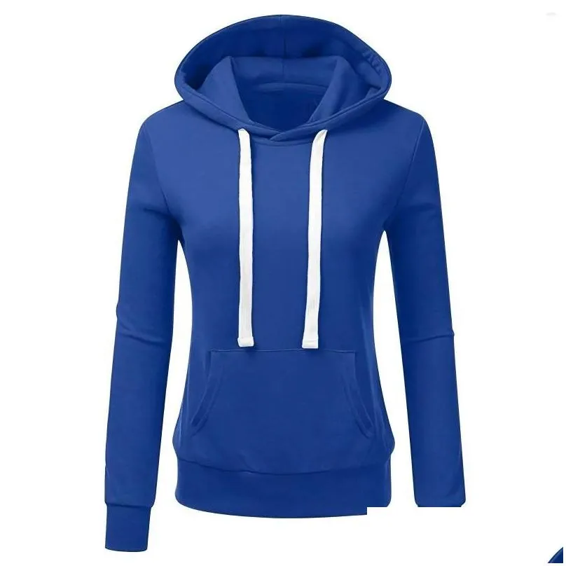 Women`s Hoodies Fall Casual With Pocket Long Sleeve Pullover Tops Loose Sweatshirts Lightweight Relaxed Fit Hooded