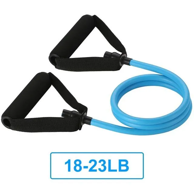 New style gum for fitness rubber Elastic Pull Rope Yoga Resistance Bands muscle bodybuilding Stretch Exercise Tubes fitness gum