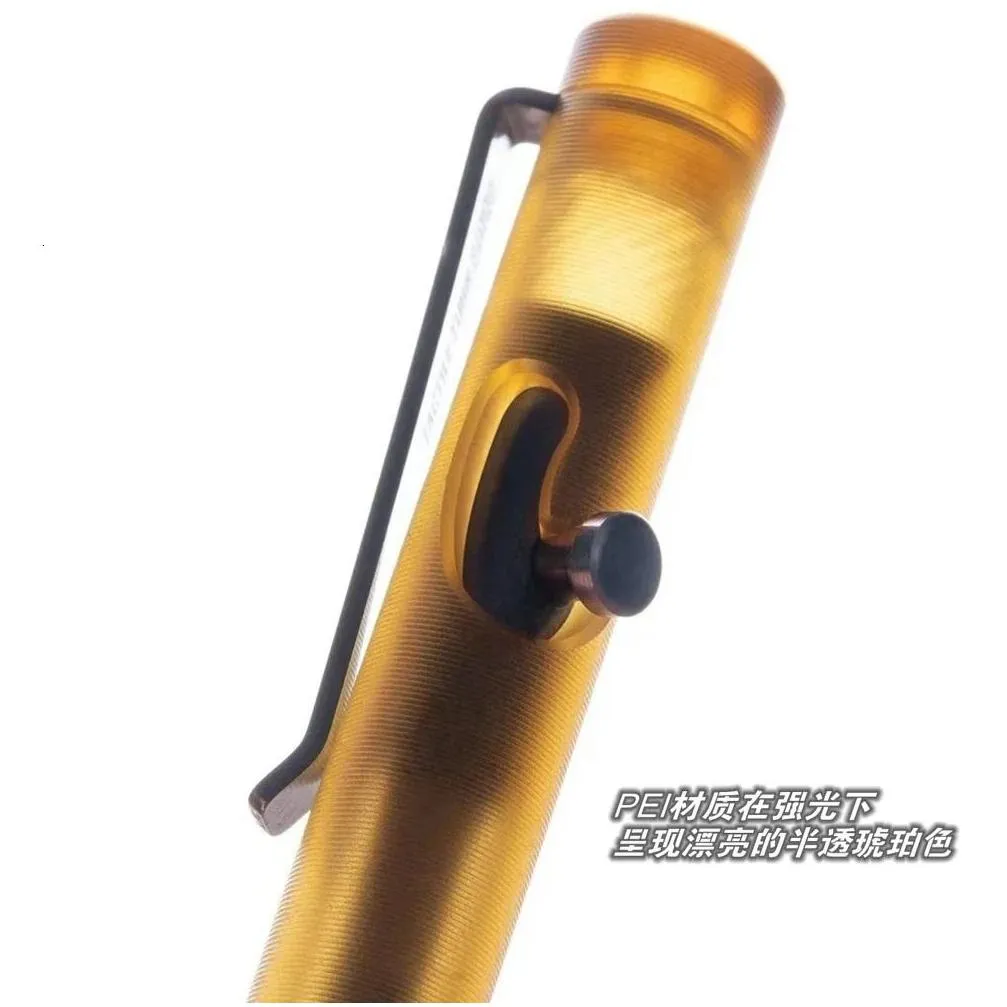 EDC Imported PEI and Alloy Signature Pen Writing Multifunctional Portable Outdoor Tools 240126